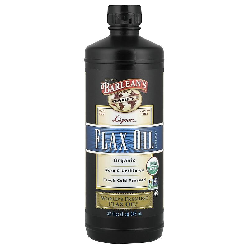 Organic Lignan Flax Oil, 32 fl oz (946 ml)