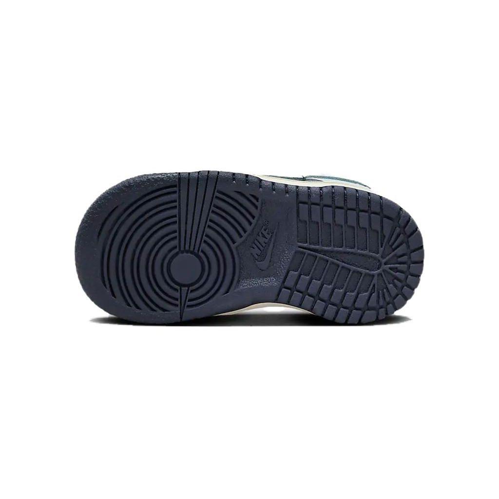 Nike Dunk Low TD Football Grey Midnight Navy Baby Sneakers Blue Summit-White FB9107-002