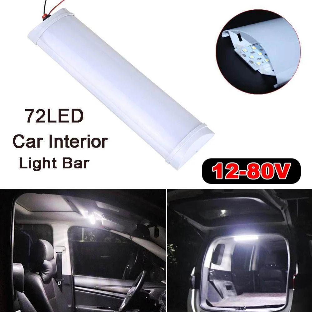 72 LED Truck Reading Lamp 12 V 24 V Interior Roof Light Ceiling Dome Light Truck Interior