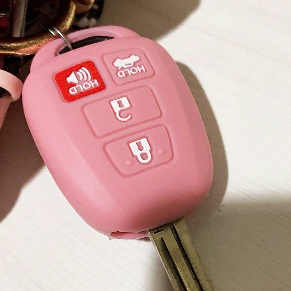 Силиконовый чехол для ключа-брелока, совместимый с HYQ12BDM HYQ12BEL HYQ12BDP Toyota Avalon Camry Corolla Highlander Rav4 Yaris Scion FR-S