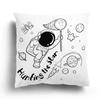 Panda Astronaut Printed Cushion Cover Cartoon Throw Pillowcase Home Bed Room Sofa Office Chair Car Decor Pillows Cover X