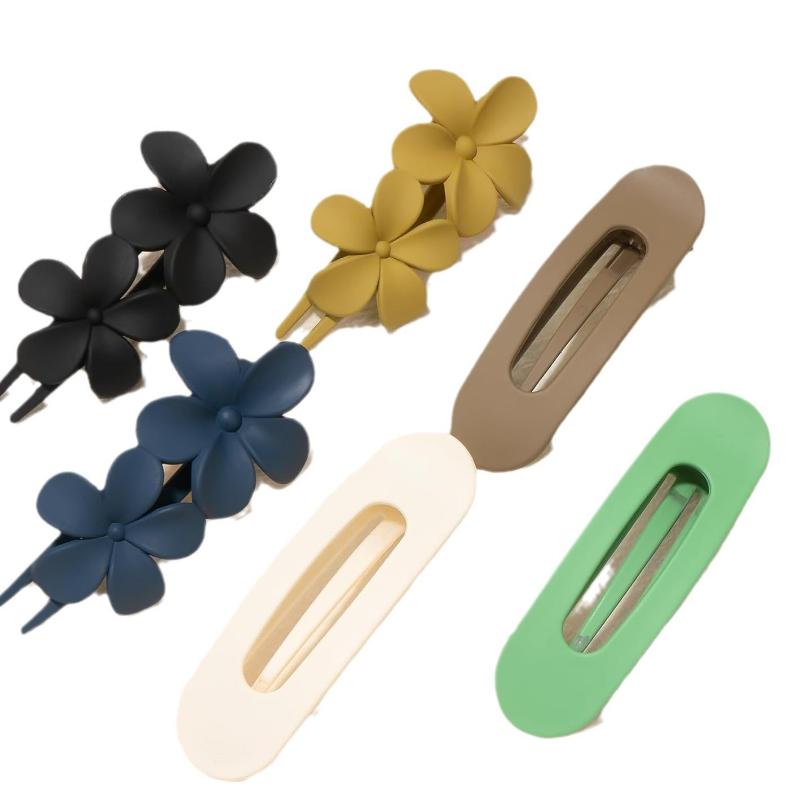 Заколка для волос в корейском стиле на все случаи жизни, нежный цветочный зажим, головной убор, женская заколка для волос для пучка на затылке