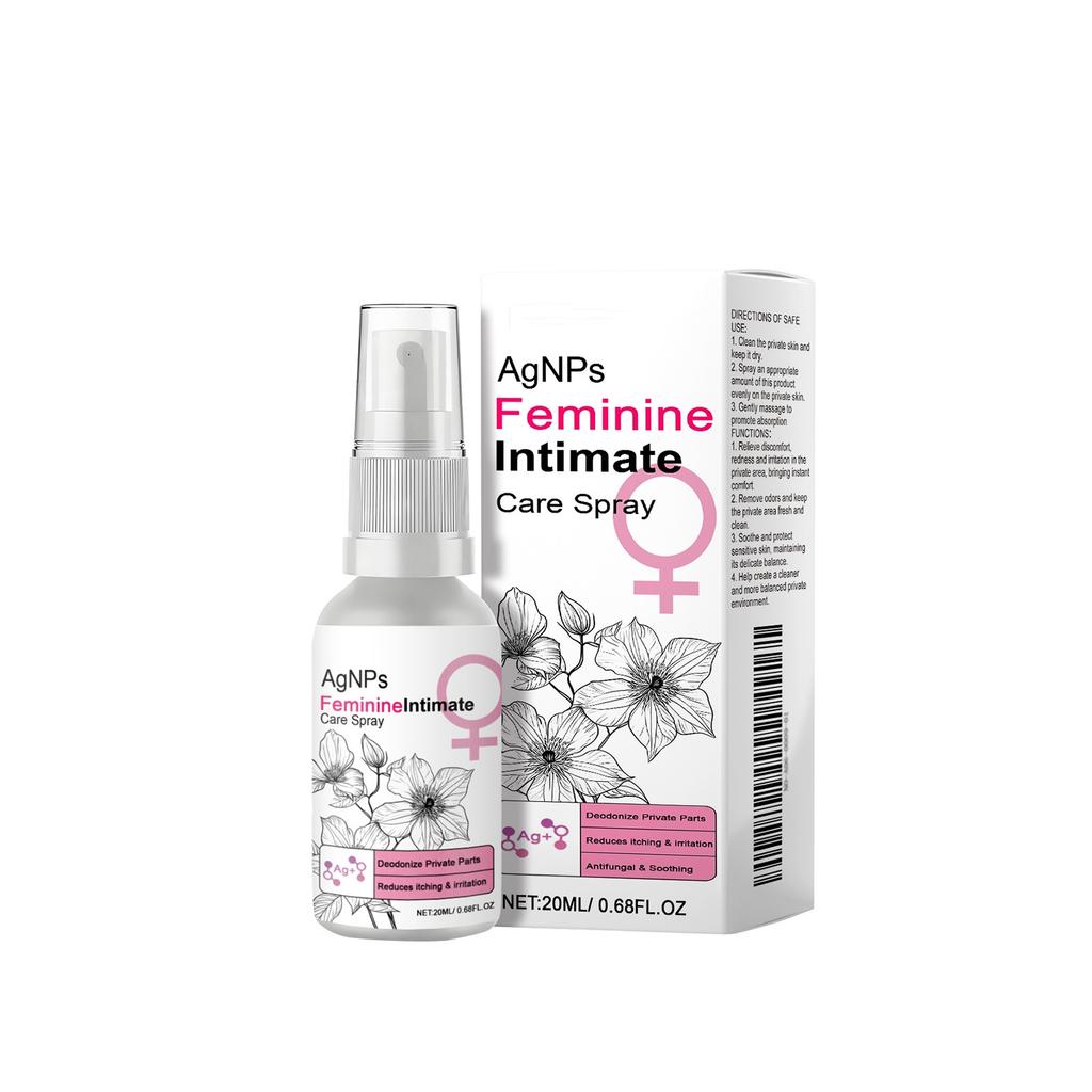 Female Body Care Spray For Private Area Itching , Reducing Odor , Sensitive Skin Private Area Care Spray ,20ML