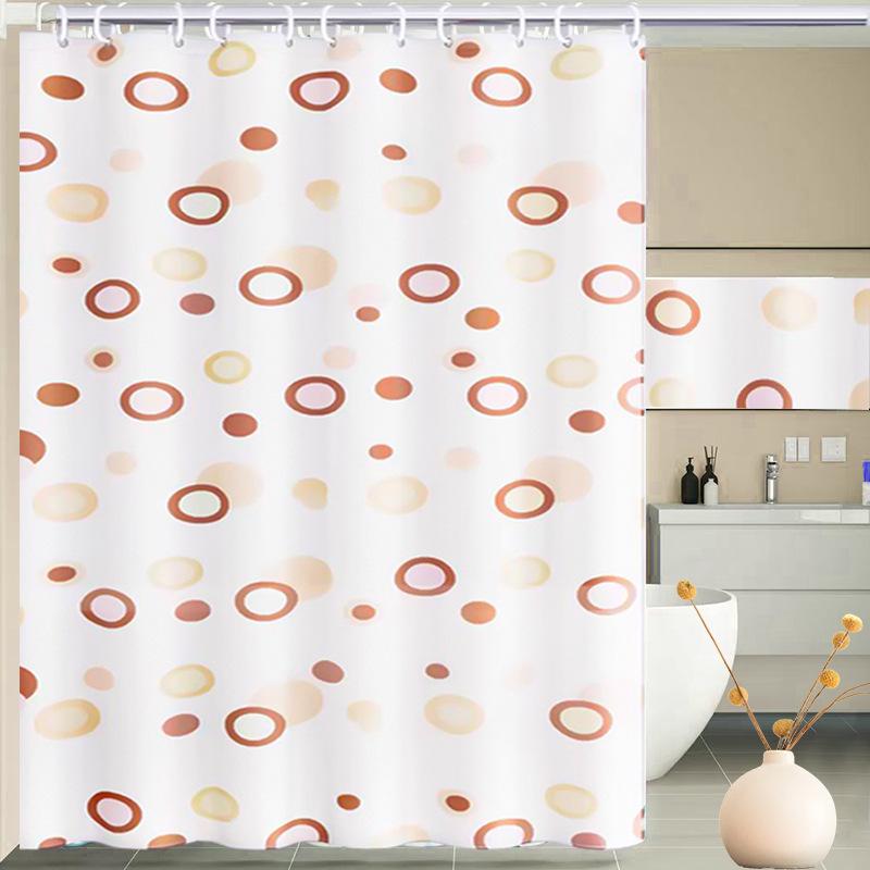 Водонепроницаемая плотная занавеска для душа для перегородки ванной комнаты