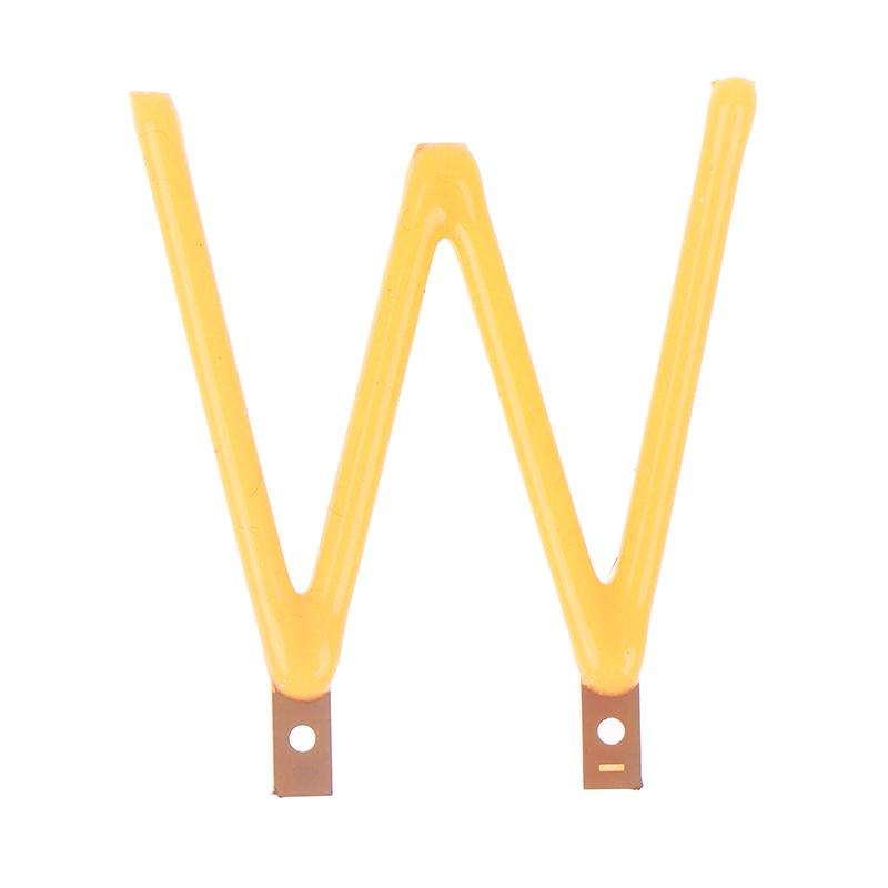 Английская буква нить накаливания COB светодиодная нить накаливания DC3V свеча Эдисона желтые диоды свет для вечеринки декоративные аксессуары DIY