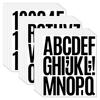 3-дюймовая наклейка с буквой сделай сам английская декоративная почтовый ящик автомобиль флаг для дергания водонепроницаемая креативная цифровая наклейка с буквой