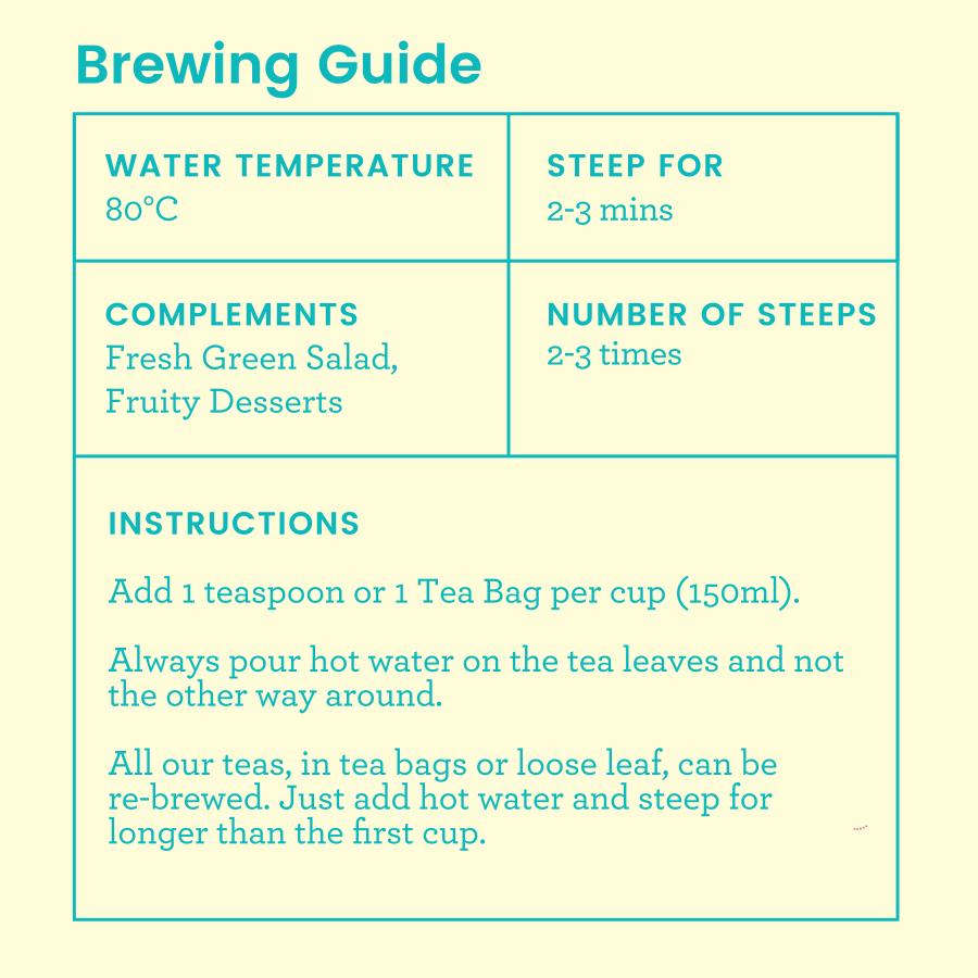 Зеленый чай с Мятой и Манго (100 г), Mango Mint Green Tea,  Tea Trunk