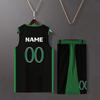 Basketball Name/NumberCustom Clothes Kids Basketball Suit Classic Tops + Pants Basketball Jerseys Suit Set