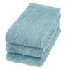 Hotman Face Set of Hotman Thin 18 Made In Instant Premium Staple 1-Second Towels, 3, Blue-Green, Color, Towels, Colors, Japan, 100% Cotton,