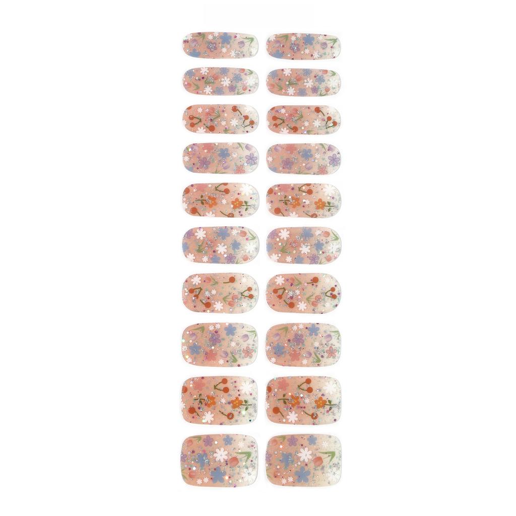 Полуотвержденные гелевые наклейки для ногтей, полузапеченные наклейки для ногтей, фототерапевтические пластыри, отверждаемые светом