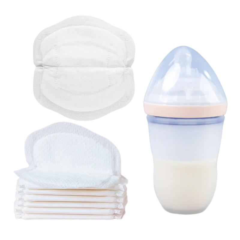 100 шт. Мягкие и дышащие вкладыши для груди для кормления, одноразовые, непротекаемые, для лактации, для послеродового ухода за матерью