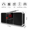 Цифровое портативное радио FM Bluetooth-динамик Стерео MP3-плеер TF SD-карта USB-накопитель Громкая связь Перезаряжаемые динамики