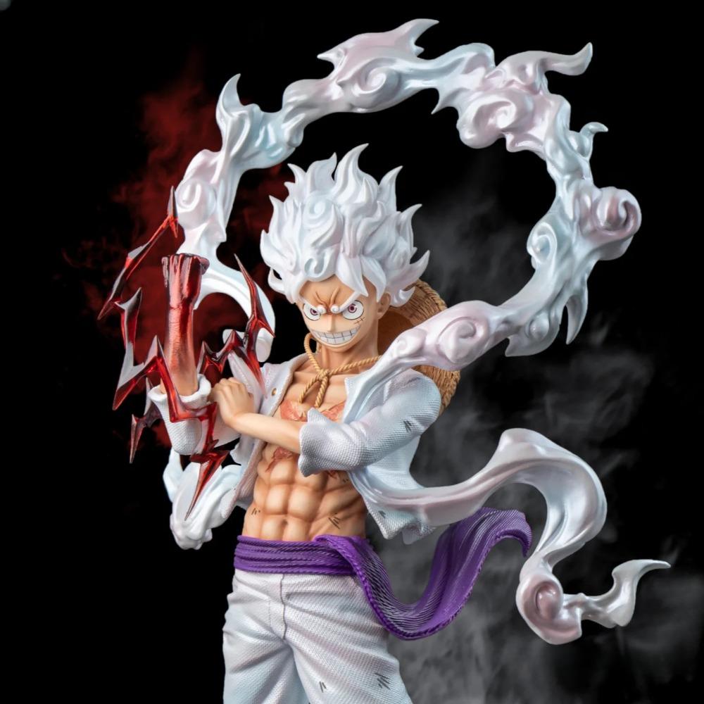 25см Аниме Фигурка 5-й Гир Луффи Фигурка One Piece Фигурка Луффи Ника ПВХ Статуэтка Коллекционная Масштабная Модель Игрушки Наборы Игрушек Подарок Презенты