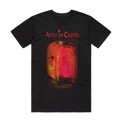 Футболка с альбомом Alice In Chains 'Jar of Flies', Графическая футболка, Размеры от S до 4XL