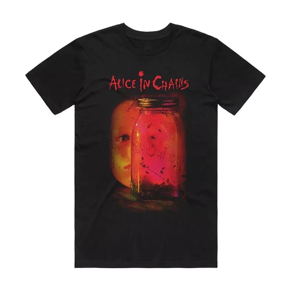 Футболка с альбомом Alice In Chains 'Jar of Flies', Графическая футболка, Размеры от S до 4XL