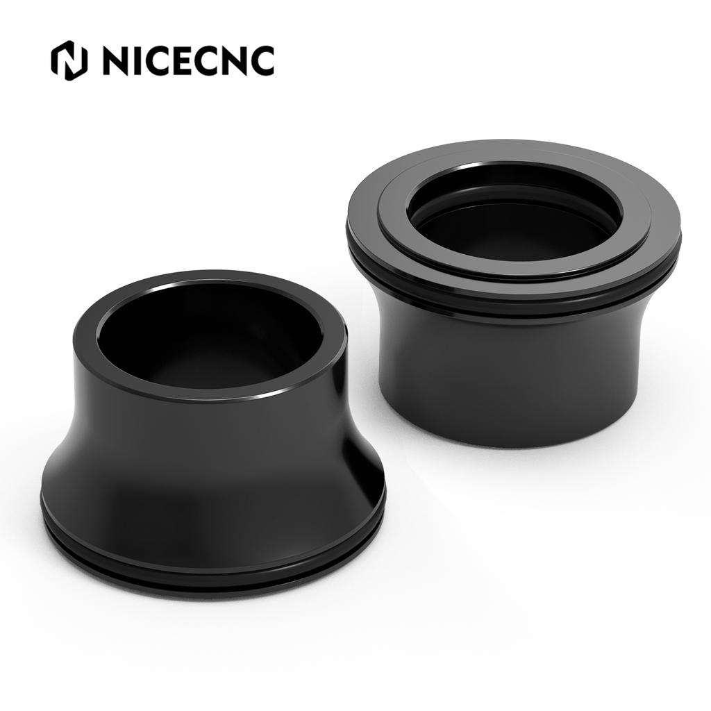 NICECNC For Surron light bee X S L1E Electric Dirt Bike Aluminum Front Wheel Spacers Hub Collars O-ring For Segway X160 X260