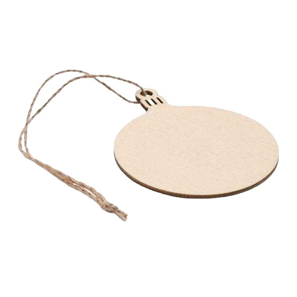 MidOcean Baly Wooden Bauble Hanging Decoration