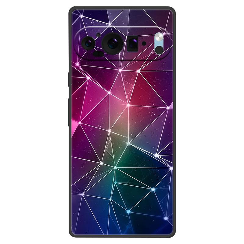 For Google Pixel 9 Pro XL Case Silicone Luxury Space Soft Bumper for Pixel 9 9Pro 9ProXL 5G Phone Cover TPU Funda Fashion Bag