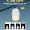 KDULIT Portable USB Rechargeable LED Camping Lights Outdoor Emergency Bulb High Power Lamp Bulb Battery Lantern Tents Lighting