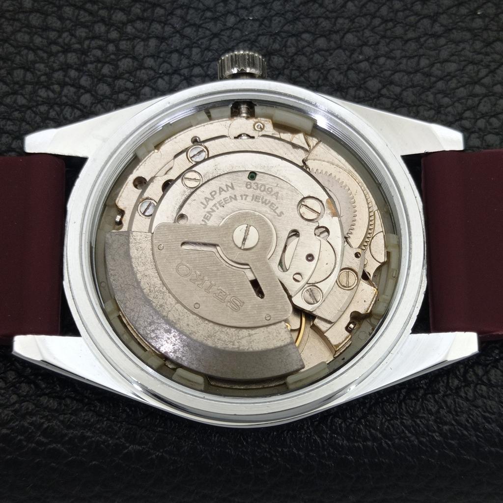 ОТРЕМОНТИРОВАННЫЕ ВИНТАЖНЫЕ МУЖСКИЕ ЧАСЫ SEIKO 5 AUTOMATIC 6309A ЯПОНИЯ ЖЕЛТЫЕ a440712-a
