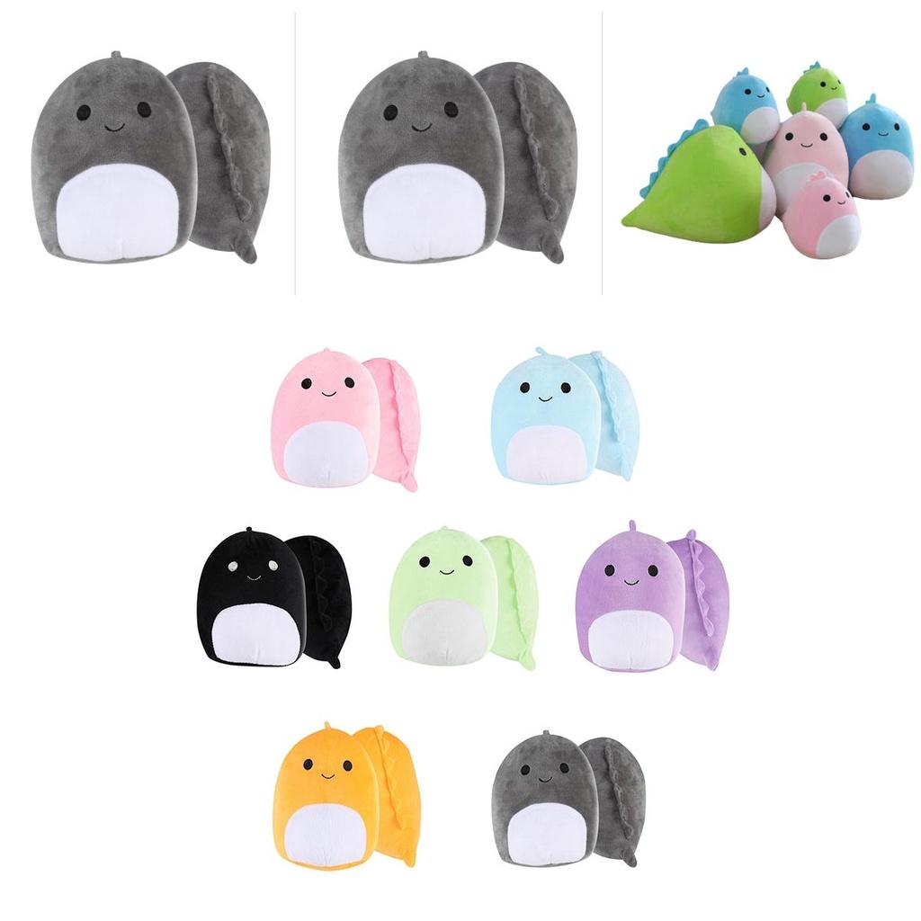 Плюшевая игрушка Squishmallow Динозавр Мягкая набивная кукла Животное Детский рождественский подарок на день рождения Собери их всех!