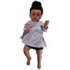 Куклы Reborn Baby Dolls Реалистичная афроамериканская черная кукла-девочка 22 дюйма Подарок на день рождения с игрушкой