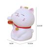 Cute Cat Piggy Bank Anti-fall Animal Saving Pot Funny Lucky Cat Ornament  Kids Toy