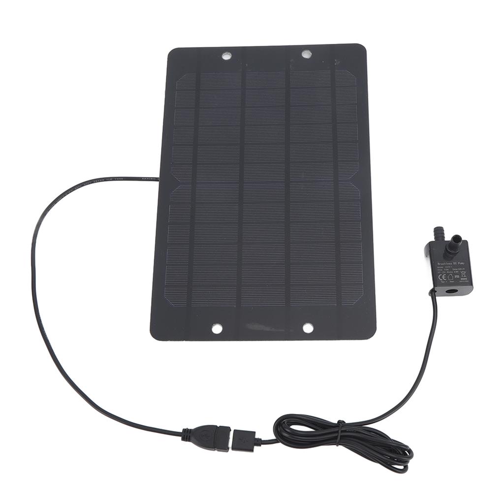 Солнечный водяной насос для фонтана, набор 6 В 10 Вт, USB, солнечный водяной насос для фонтана для птиц, сада, заднего двора
