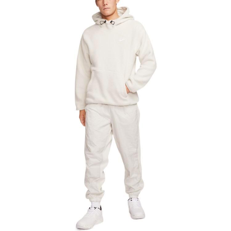 Nike Флисовая куртка с капюшоном 'White' Мужская DV8155-072
