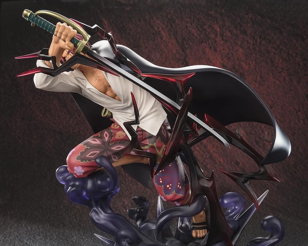 TAMASHII NATIONS Figuarts ZERO ONE PIECE Fierce Shanks Kamisaku 200 мм ПВХ ABS окрашенная готовая фигурка [Супер битва] - - Приблизительно. &