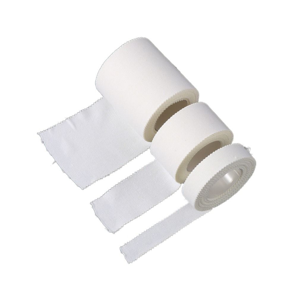 Водонепроницаемый хлопковый пластырь для лечения растяжений Бинт без липких остатков Клейкая лента Спортивная лента Помощь Бинт