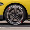 3D Waterproof Effect Stereoscopic Tyre Decals PERFORMSNCE PVC Permanent Tire Decals Decoration Accessories Without Glue
