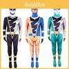 Power Mighty Morphin Rangers Costume Cosplay Dress Party Jumpsuit Superhero