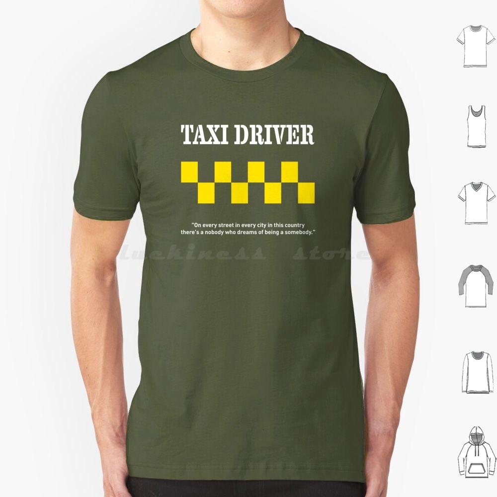 Taxi Driver By Scorsese 1976 T Shirt Big Size 100 Cotton Robert De Niro Movies Films Cinema Cinematography Thriller Harvey