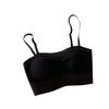New U-shaped beautiful back strapless underwear women's small breasts gathered non-slip tube top invisible open shoulder chest wrap summer