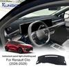 Dashboard Sunshade Mat for Renault Clio 2026 2027 2028 Anti-Glare Velvet UV Protection Interior Dash Cover