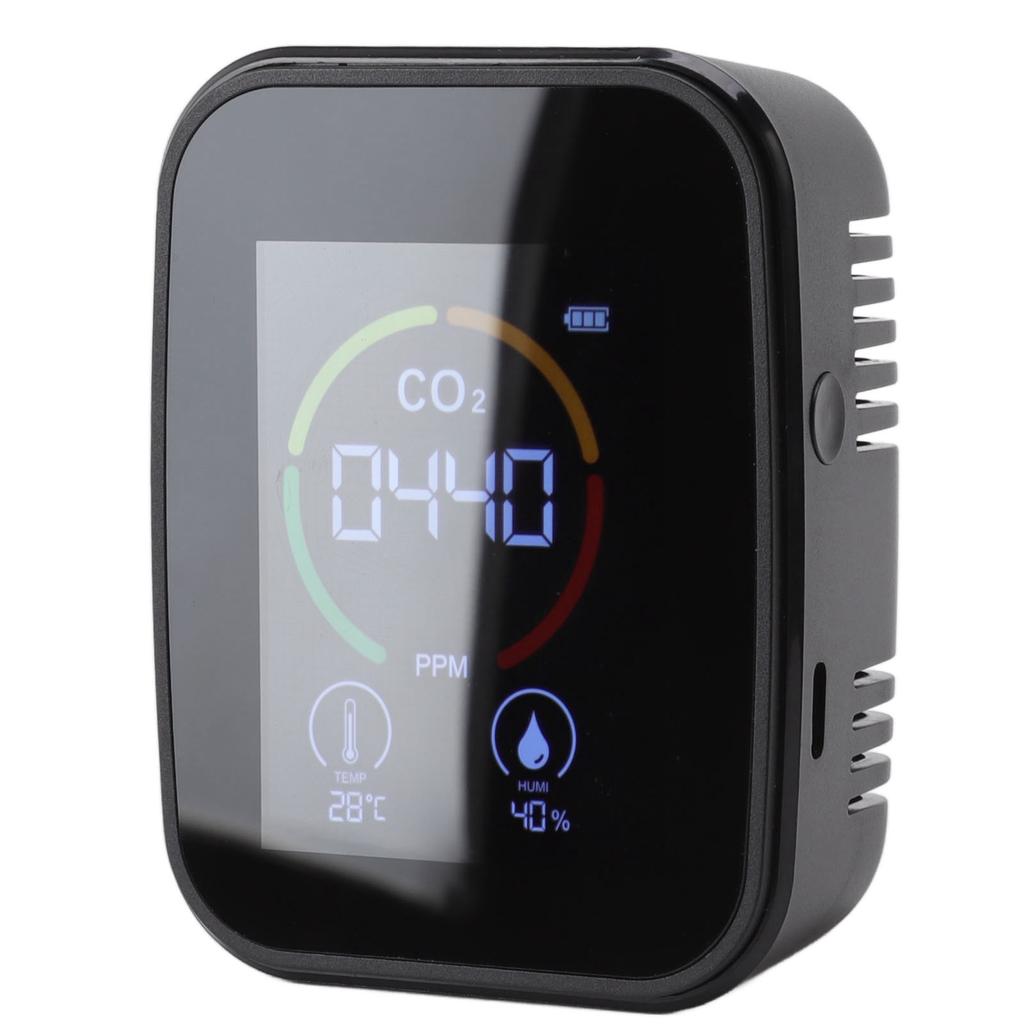 Indoor Air Quality Monitor Co2 Carbon Dioxide Detector TVOC Air Temperature Humidity Quality