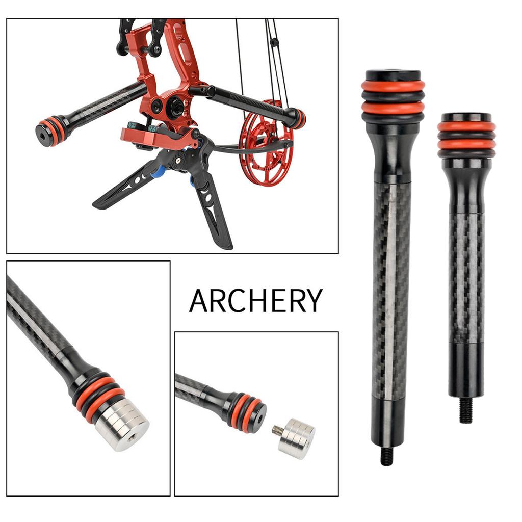 Carbon Fiber Stabilizer Balance Rod Compound Bows Stabilizer Rod Damping Rod Shock Absorption Shootings Accessories
