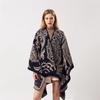 New Fashion Winter Warm Ponchos And Capes For Women Oversized Shawls and Wraps Cashmere Pashmina Female Bufanda Mujer