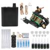 Tattoo Complete Starter Tattoo Kit Professional 6 Inks Power Supply Foot Pedal Needles Grips