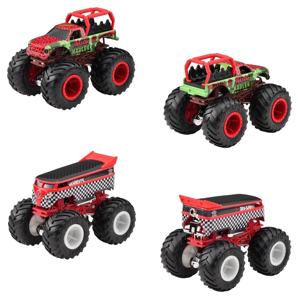 Hot Wheels Monster Truck Ассортимент в коробке из 8 Mini 3 и 164 [Проданные автомобили] [Возраст] 987H-FYJ44