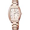 Women's ES9392-51W ( Watch xC Radio-controlled) Tonneau Watch Pink Analog
