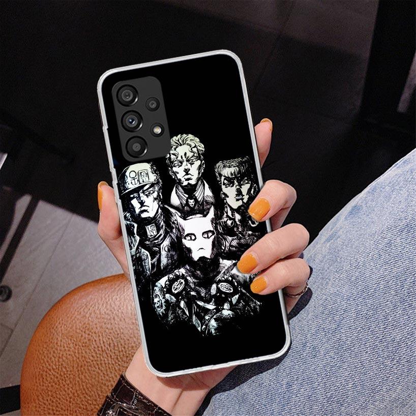 Чехол для телефона JoJo Kira Yoshikage Killer Queen для Samsung Galaxy A52 A42 A32 A22 A12 A51 A41 A31 A21S A50S A40 A30S A20S A20E A10