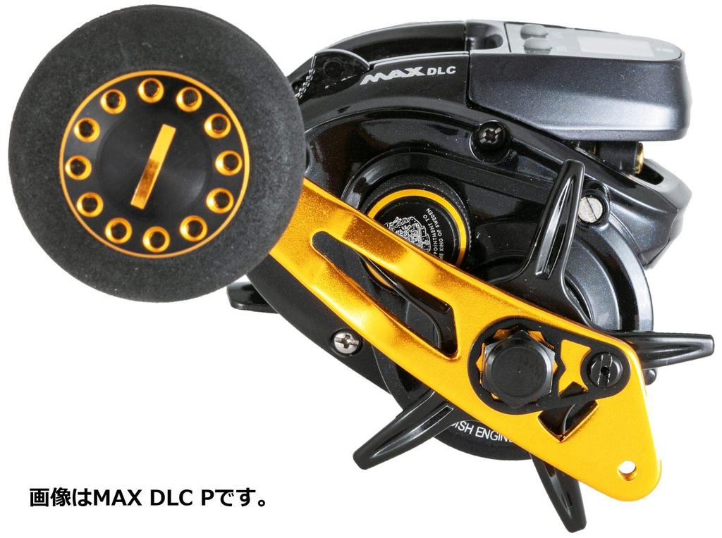 AbuGarcia MAX DLC PL большой экран цифровой счетчик строк модель с левой ручкой управления