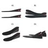 3-9 Cm Height Increase Insole Cushion Height Adjustable Cut Shoe Heel Insert Taller Women Men Insole