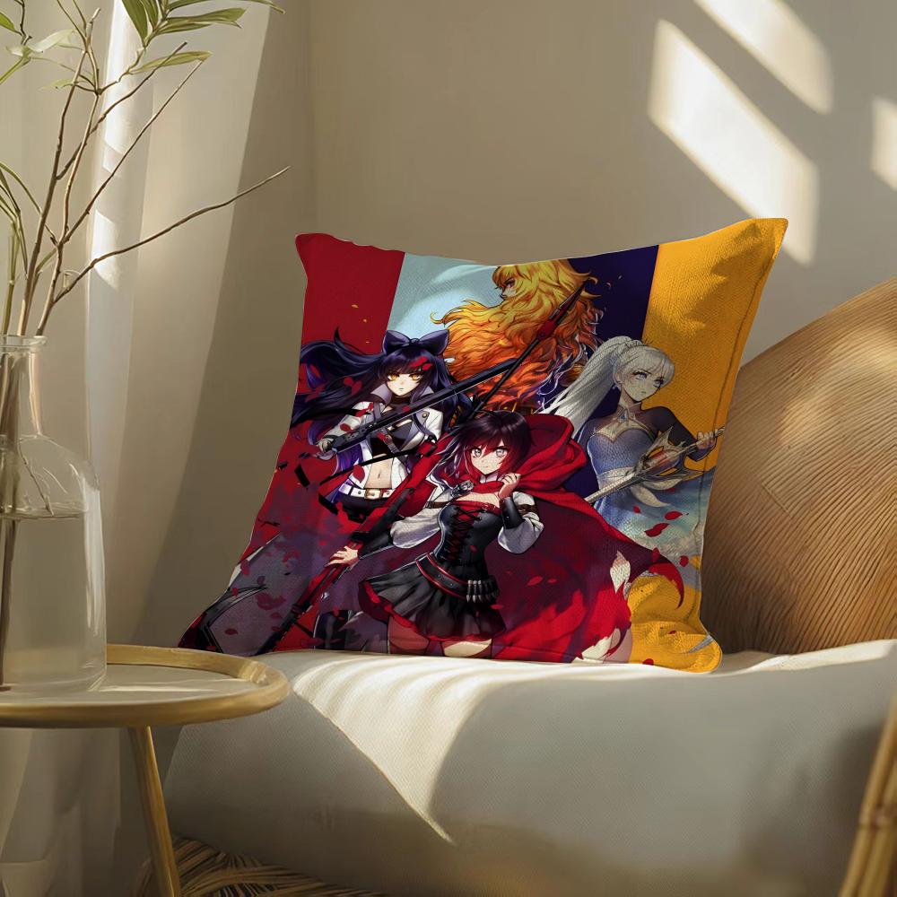 Rwby Pillow Case Pillowcase, Double-Sided Printed, Sofa Cushion, Bedroom Headboard