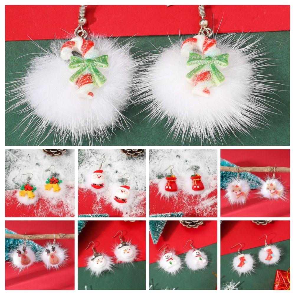 Christmas Stocking Merry Christmas Earrings Christmas Bell Xmas Earrings Studs  Girls