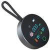 Easy Carry Carbon Monoxide Alarm with Digital Display Small Circular Gas Detectors for Kitchen Outdoor Travel Safety