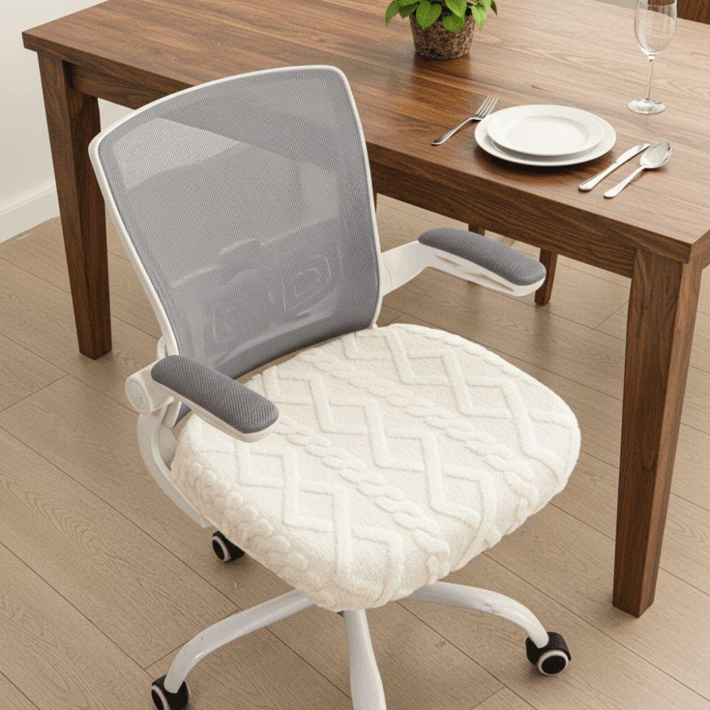 Anti-Slip Computer Chair Seat Thickened Chair Seat Protector Office Seat Cover Hotel