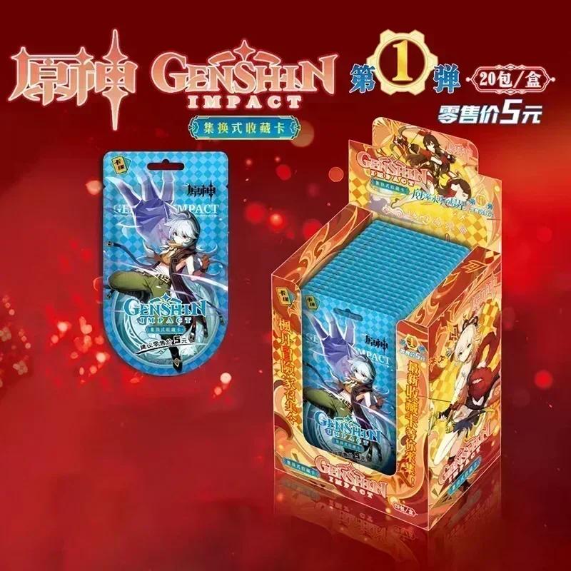 Genshin Impact Карточная Звезда Глава Свечи Тысяча Роз Принеси Рассвет Коллекции Карт Классическая Роскошная Карта